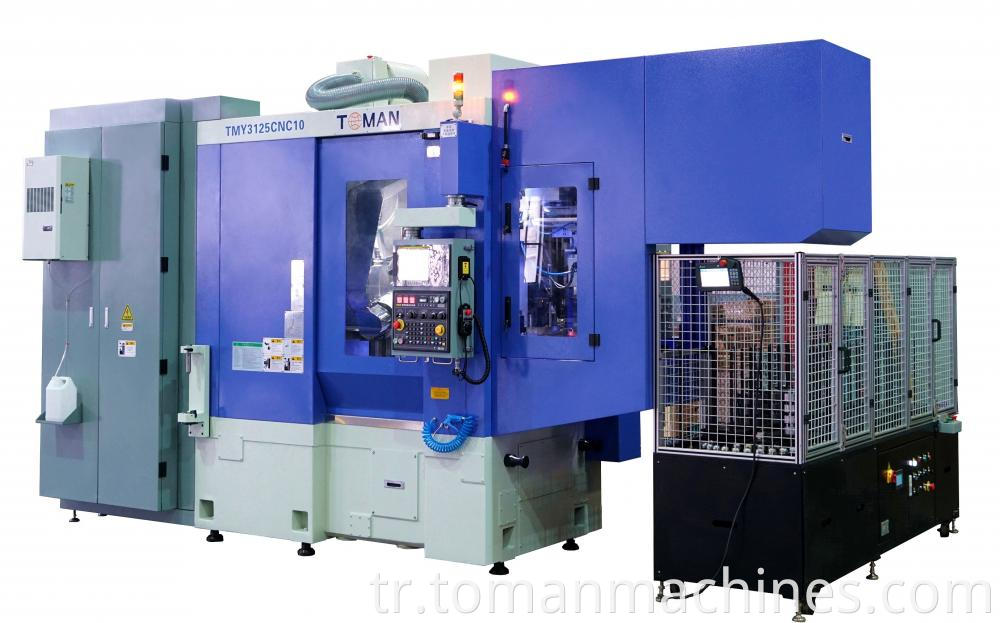 Electric Car Gear Hobbing Machine With Gear Chamfering And Deburring Y3125cnc10 Jpg